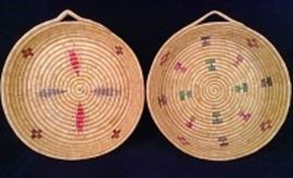  Yupik Basketry Trays 