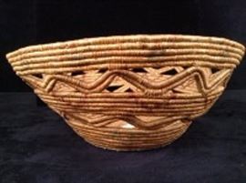 042 Yupik Openwork Basket 