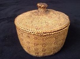 1910 Arthur McGowan Makah Basket 