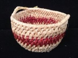 Betty Seiber Lummi Indian Basket 