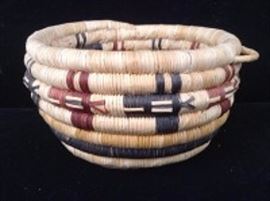 Hopi Basket With Head Design 