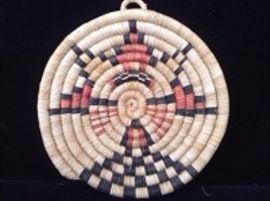 Hopi Basketry Plaque