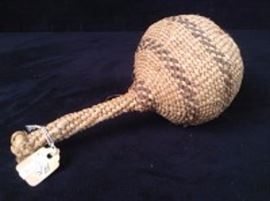 Northwest Coat Basketry Rattle 