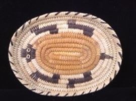 Papago Basketry Tray