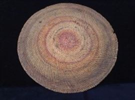 Quileute Basketry Man In Maze Plaque