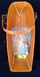 Salish Cradleboard Basket