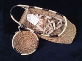Yurok Papoose Basket Antique 