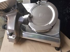 Hobart 2612 manual meat slicer with sharpener