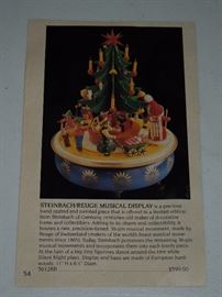 Note the retail price from 1970s Hammacher Schlemmer catalog! 