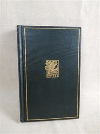 CW:  Rare Lakeside Press, Chicago book with gilt embossed cover.   Early 20th century Christmas presentation to select clients of R.R. Donnelley & Sons.