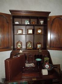 Selection of Elliott, London bracket clocks dating ca. 1940-1970.