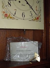 BAT:   Chelsea warrantee, instructions and key!