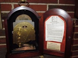 Operating instructions remain along with description of Elliott's unique "Night Silence" - automatically shutting off chimes at 11:00 PM and resuming at 7:00 AM  