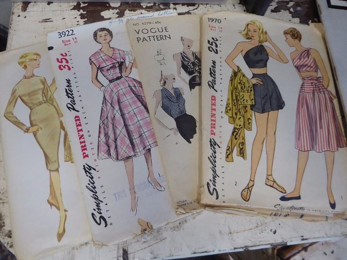 Vintage sewing patterns 