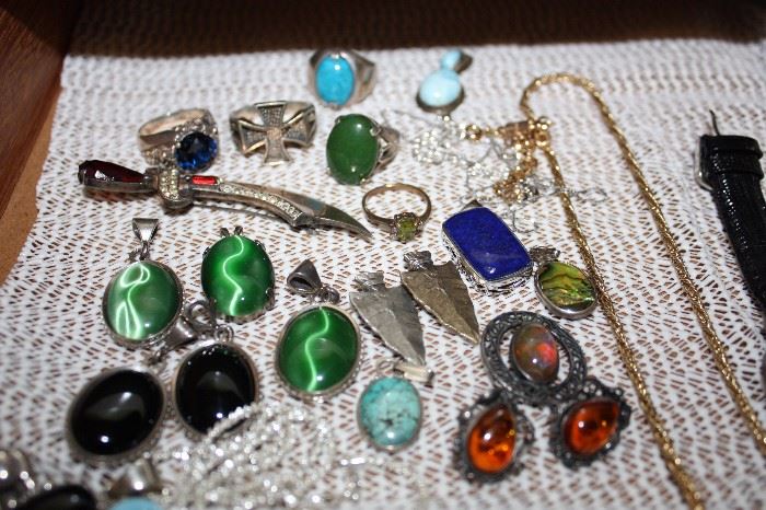 Nice collection of Sterling Silver Jewelry