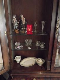 Waterford crystal pieces and some misc. 