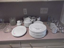 Midwinter china set made in England, very nice set in excellent condition. also 1955 Disney mug set.
