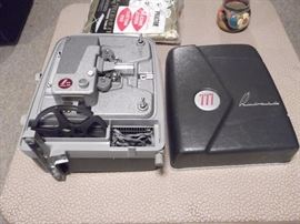 Vintage 777 Reveer 8mm movie projector. 