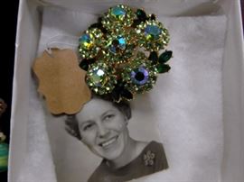 Broach shown with owner dated in the fifties