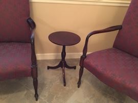 Bombay table, older chairs