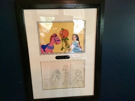 Original Vintage animation cel
