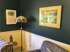 Animation cel and sailboat watercolor