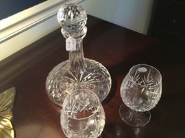Waterford wine/brandy decanter 