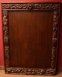 Solid walnut large frame