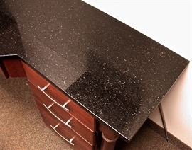 DuraSupreme cabinet/desk with granite top