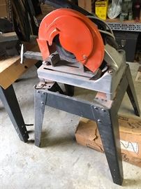 Makita Saw with Stand