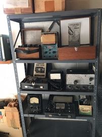 Old Testing Devices & Tasco Microscope