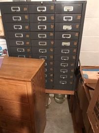 33 Drawer Metal Chest