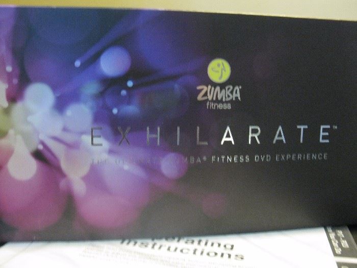 Zumba exhilarate DVD set - new in box