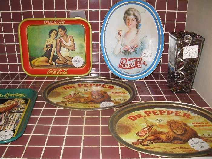 Collectible trays