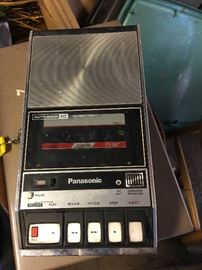 Vintage Panasonic tape recorder