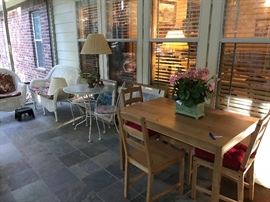 More outdoor furniture 