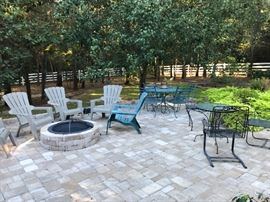 More outdoor furniture