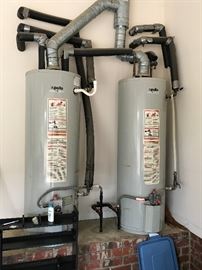 Water heaters for sale.