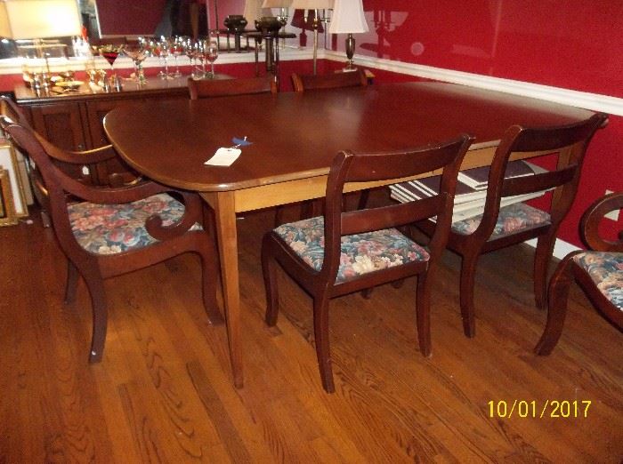 Benbow table and chairs