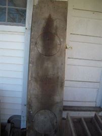 2 seater outhouse seat