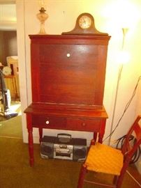 wonderful old walnut plantation desk