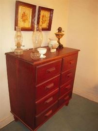 8 drawer cherry chest
