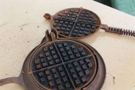 Vintage Walffle Iron GRISWOLD No 8 - AWESOME!