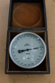 Aneroid - Barometer - R. FUESS BERLIN-STEGLITZ - Vintage Weather Instrument! w/ 

case!