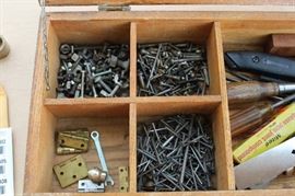 KEEN KUTTER - Cutlery And Tools Tool Box w/ contents shown - Collectible!