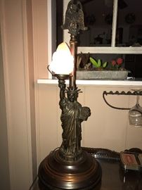 Hello Lady Liberty Lamp!! This might have to go to New York with me!!