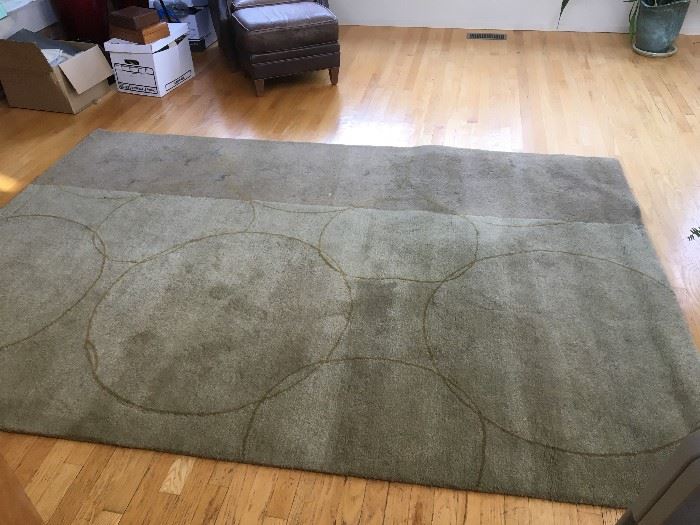 Modern floor rug