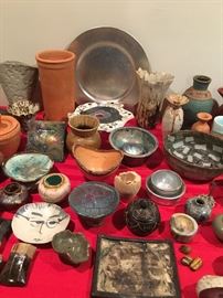 Amazing studio pottery