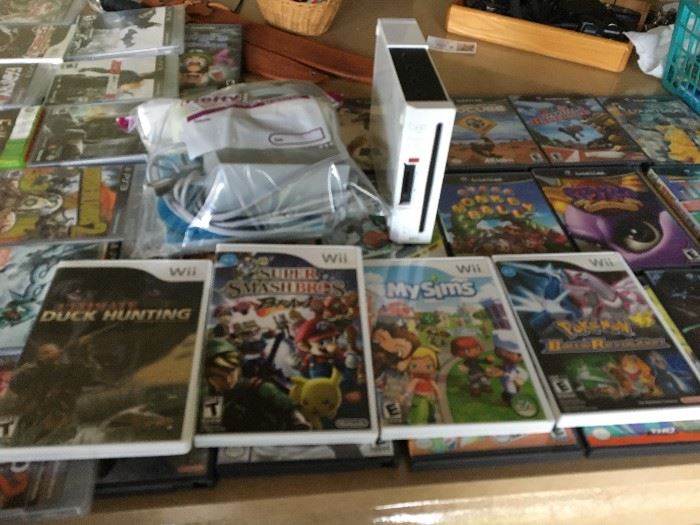 Wii game system and games
