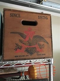 Vintage Anheuser Busch box
